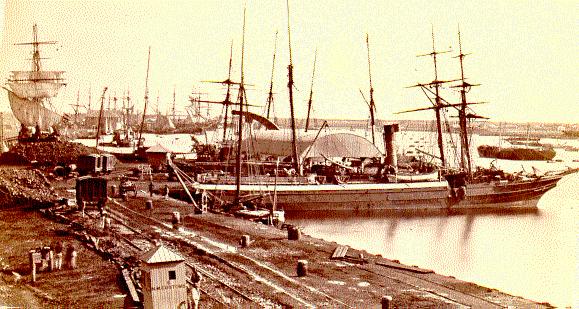 Goodesc1.jpg (58437 bytes) Port Adelaide Shipping.